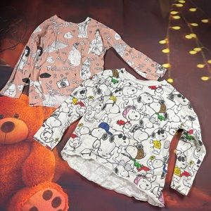 Zara girls long sleeve tees